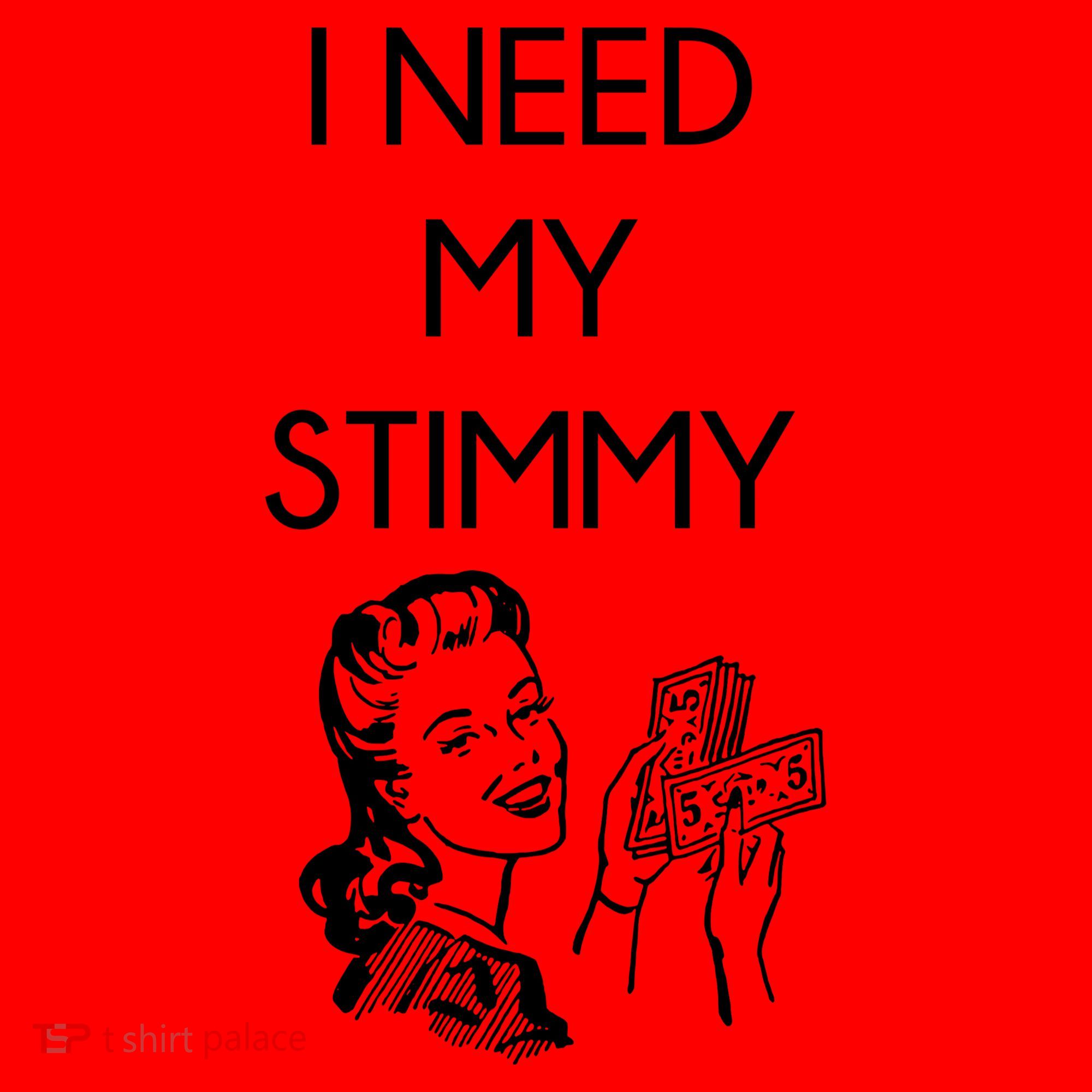 I Need My Stimmy Funny Stimulus Check Santa Hat