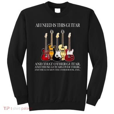 I Need My Ukulele Guitars Sweatshirt