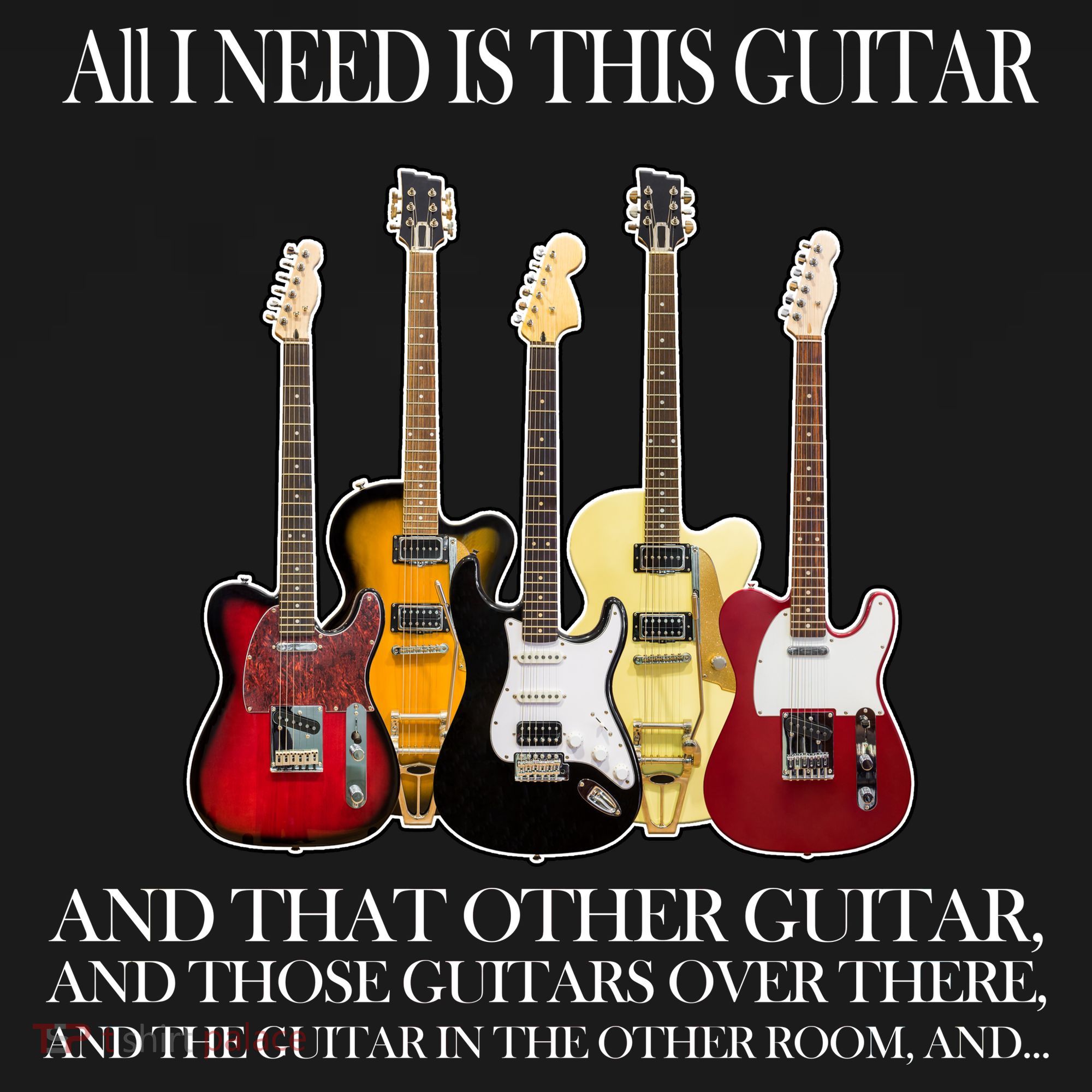 I Need My Ukulele Guitars T-Shirt