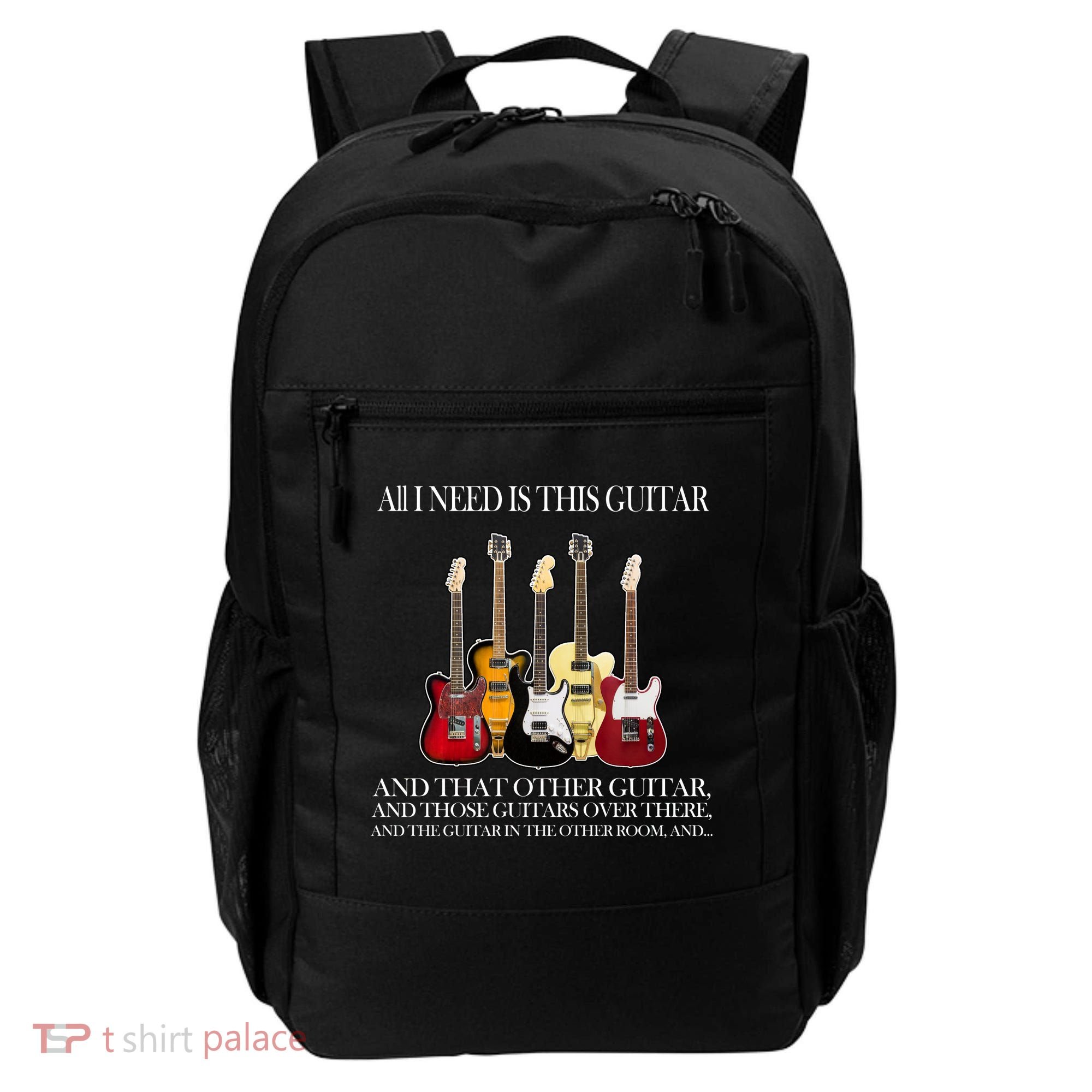 I Need My Ukulele Guitars Backpack