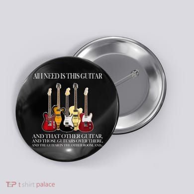I Need My Ukulele Guitars Button