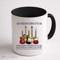 I Need My Ukulele Guitars Coffee Mug thumb 1