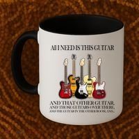 I Need My Ukulele Guitars Coffee Mug thumb 2