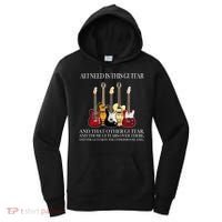 I Need My Ukulele Guitars Women's Hoodie thumb 0