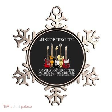 I Need My Ukulele Guitars Ornament