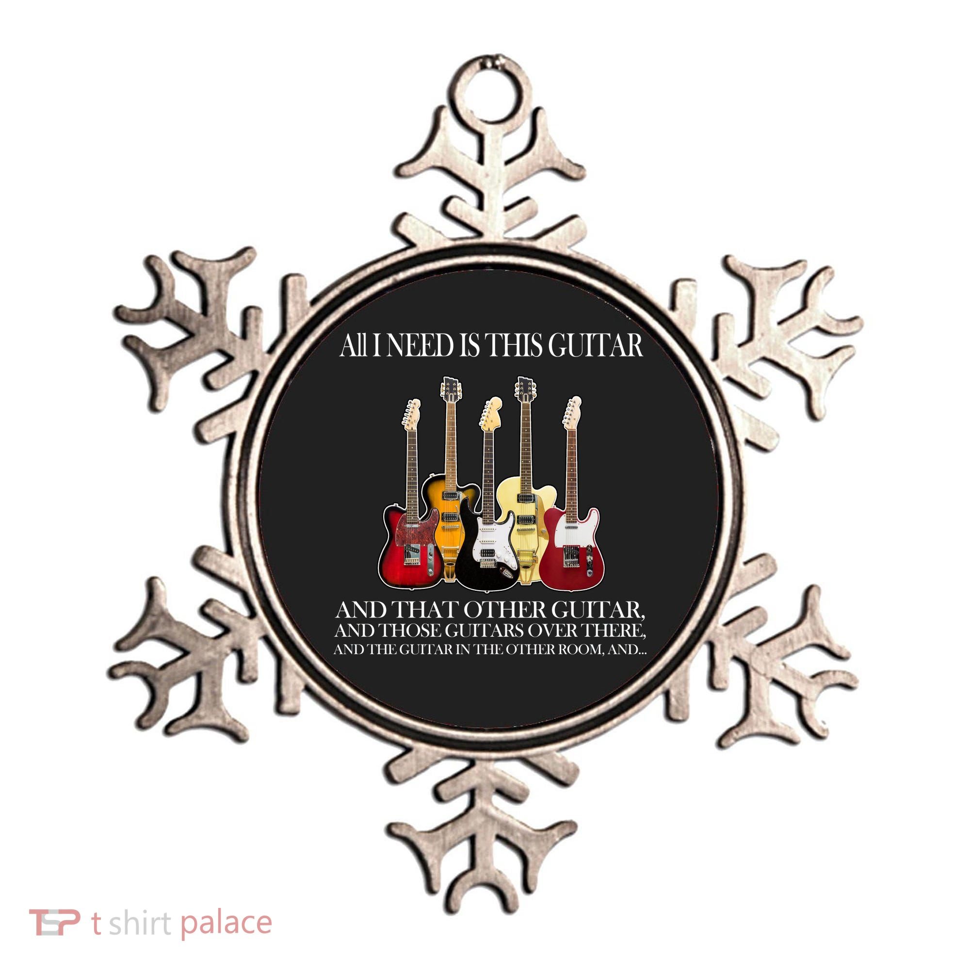 I Need My Ukulele Guitars Ornament