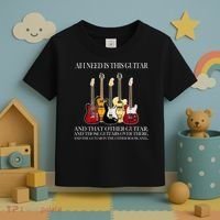 I Need My Ukulele Guitars Toddler T-Shirt thumb 3