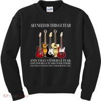 I Need My Ukulele Guitars Kids Sweatshirt thumb 0