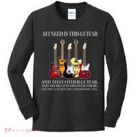 I Need My Ukulele Guitars Kids Long Sleeve Shirt thumb 0