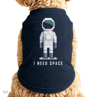 I Need Space Doggie Tank