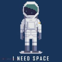I Need Space Baby Bodysuit thumb 2