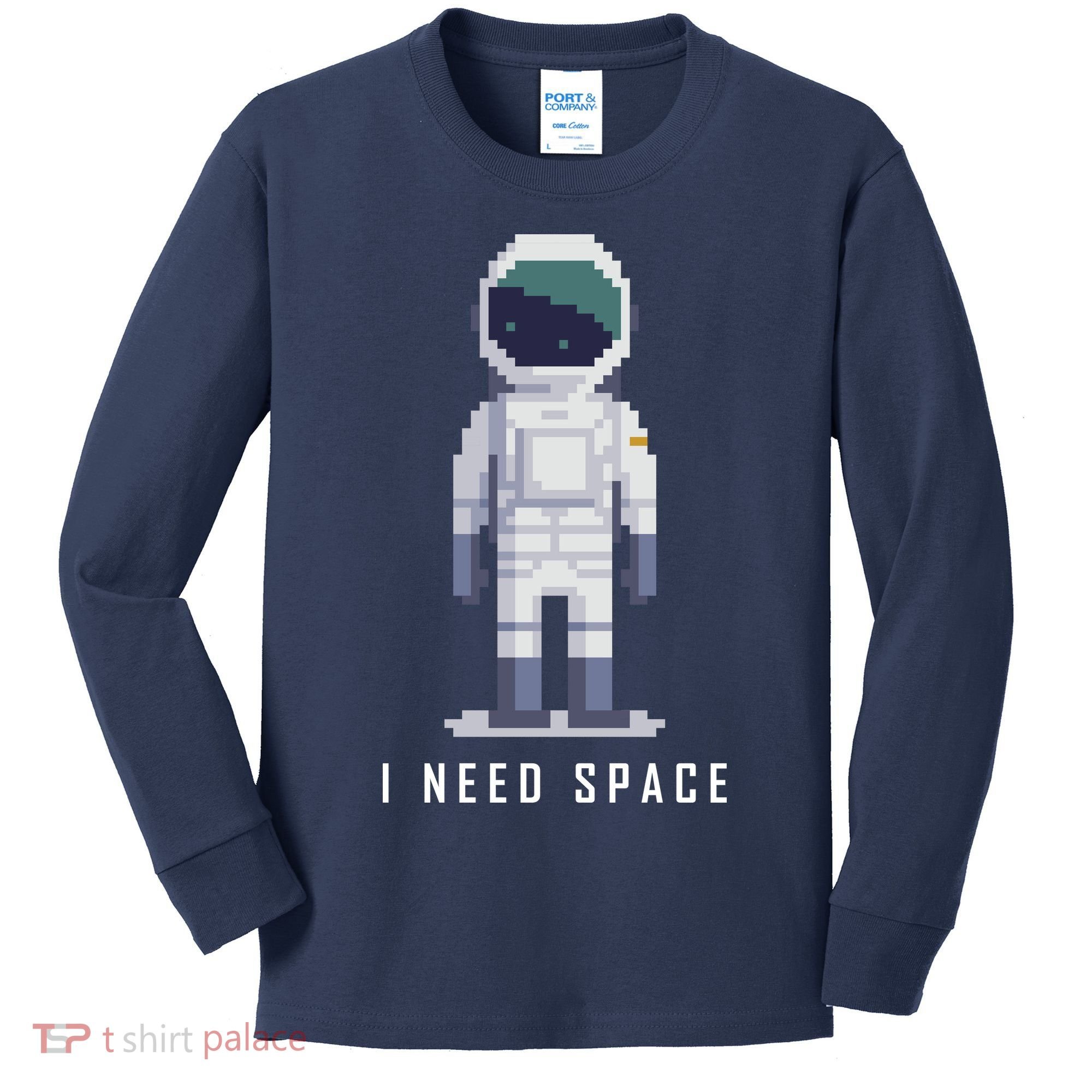 I Need Space Kids Long Sleeve Shirt