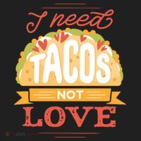 I Need Tacos Not love Beanie thumb 2