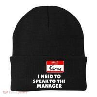I Need To Speak To The Manager Karen Costume Beanie thumb 0