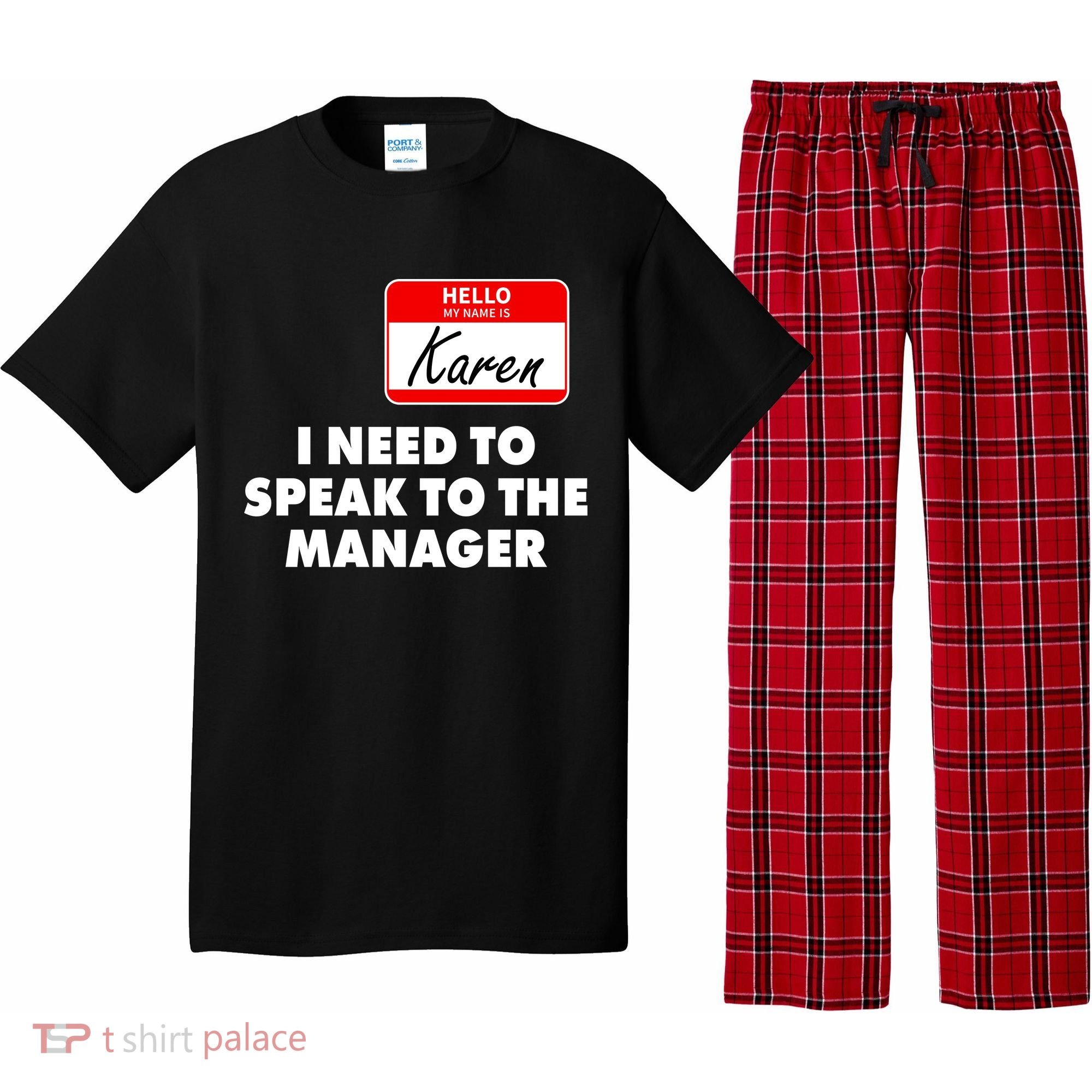 I Need To Speak To The Manager Karen Costume Pajama Set