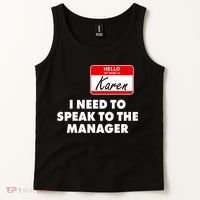 I Need To Speak To The Manager Karen Costume Tank Top thumb 2