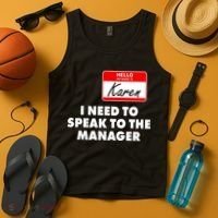 I Need To Speak To The Manager Karen Costume Tank Top thumb 4