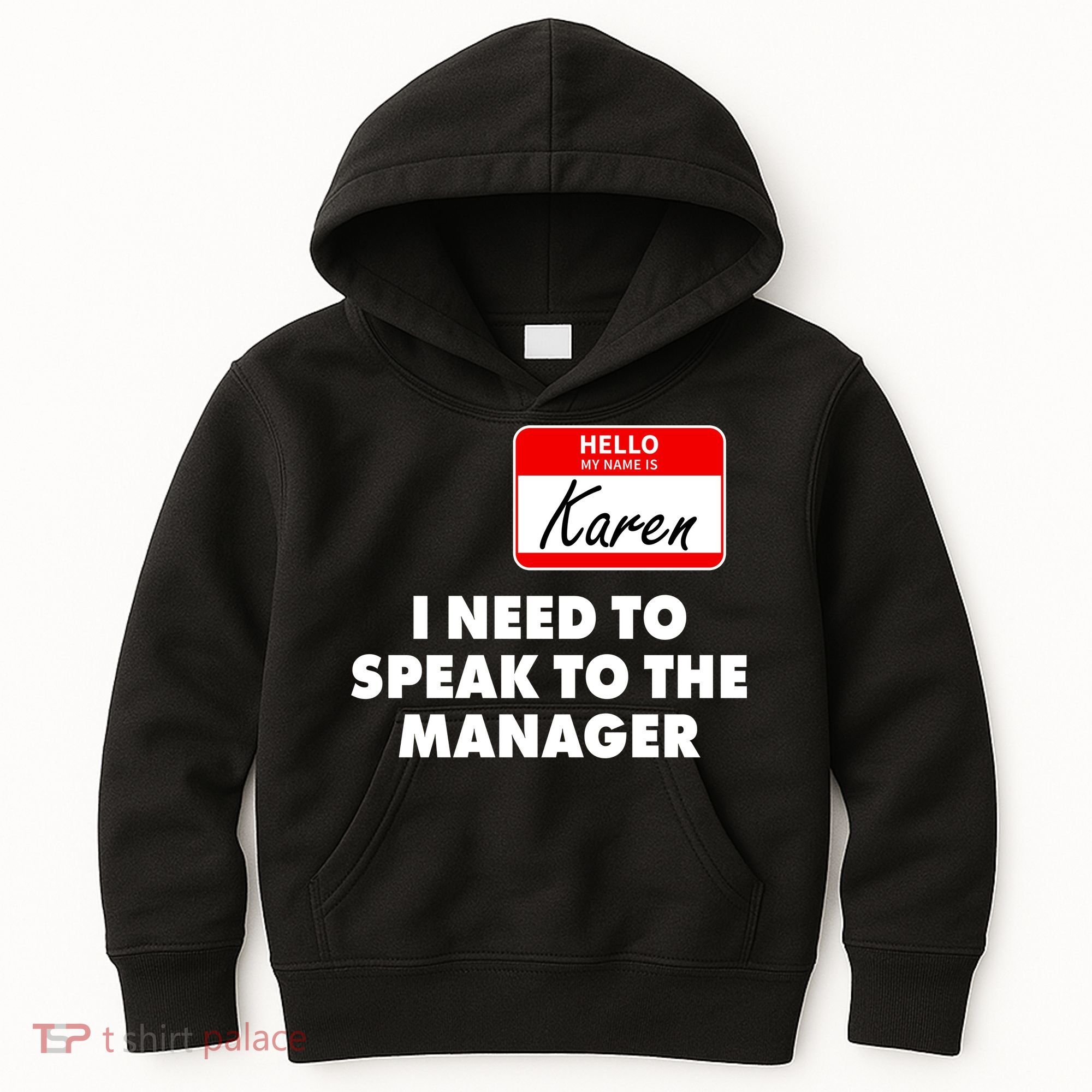 I Need To Speak To The Manager Karen Costume Kids Hoodie