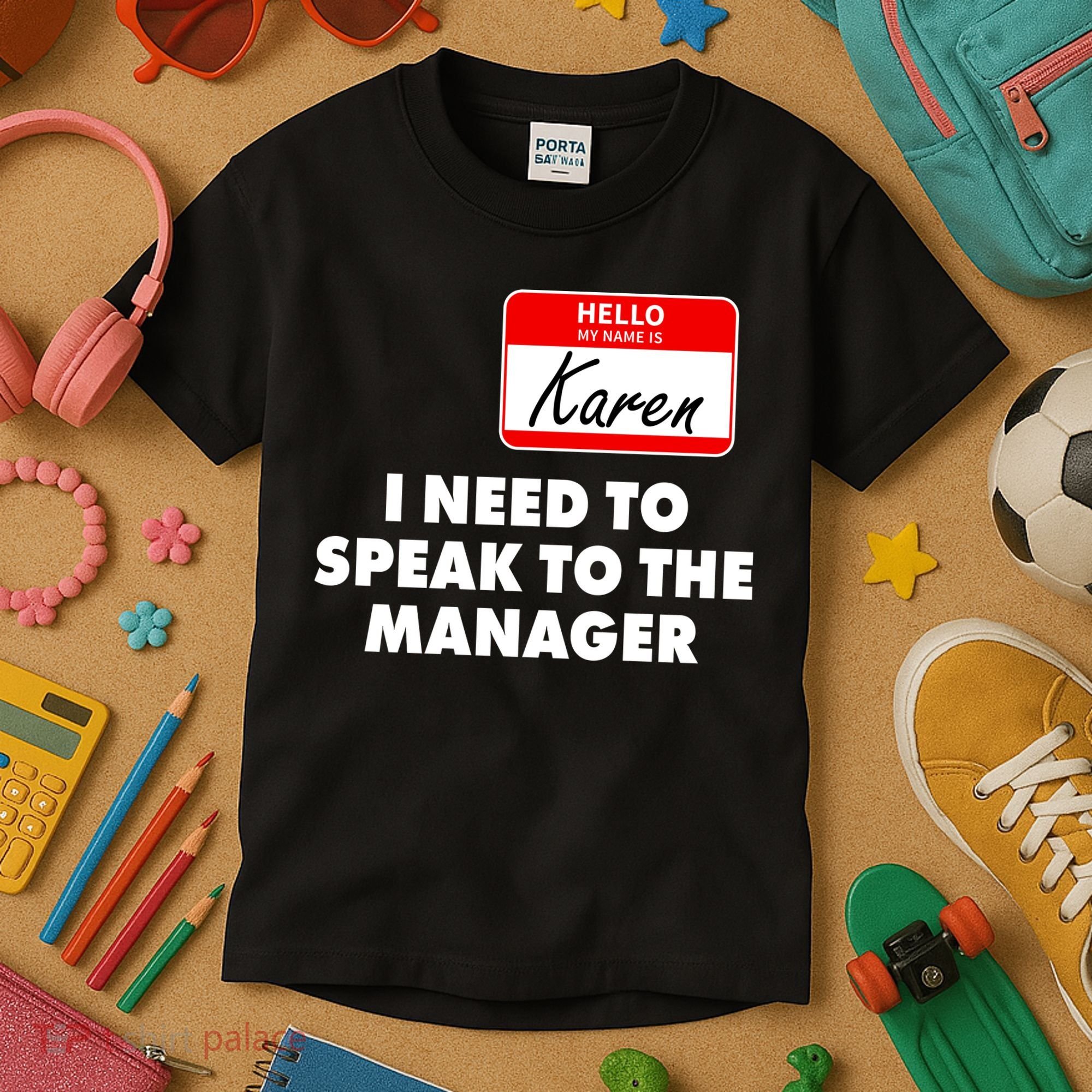 I Need To Speak To The Manager Karen Costume Kids T-Shirt