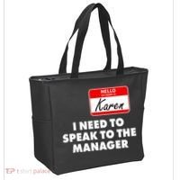 I Need To Speak To The Manager Karen Costume Tote Bag thumb 2