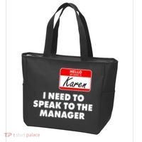 I Need To Speak To The Manager Karen Costume Tote Bag thumb 3