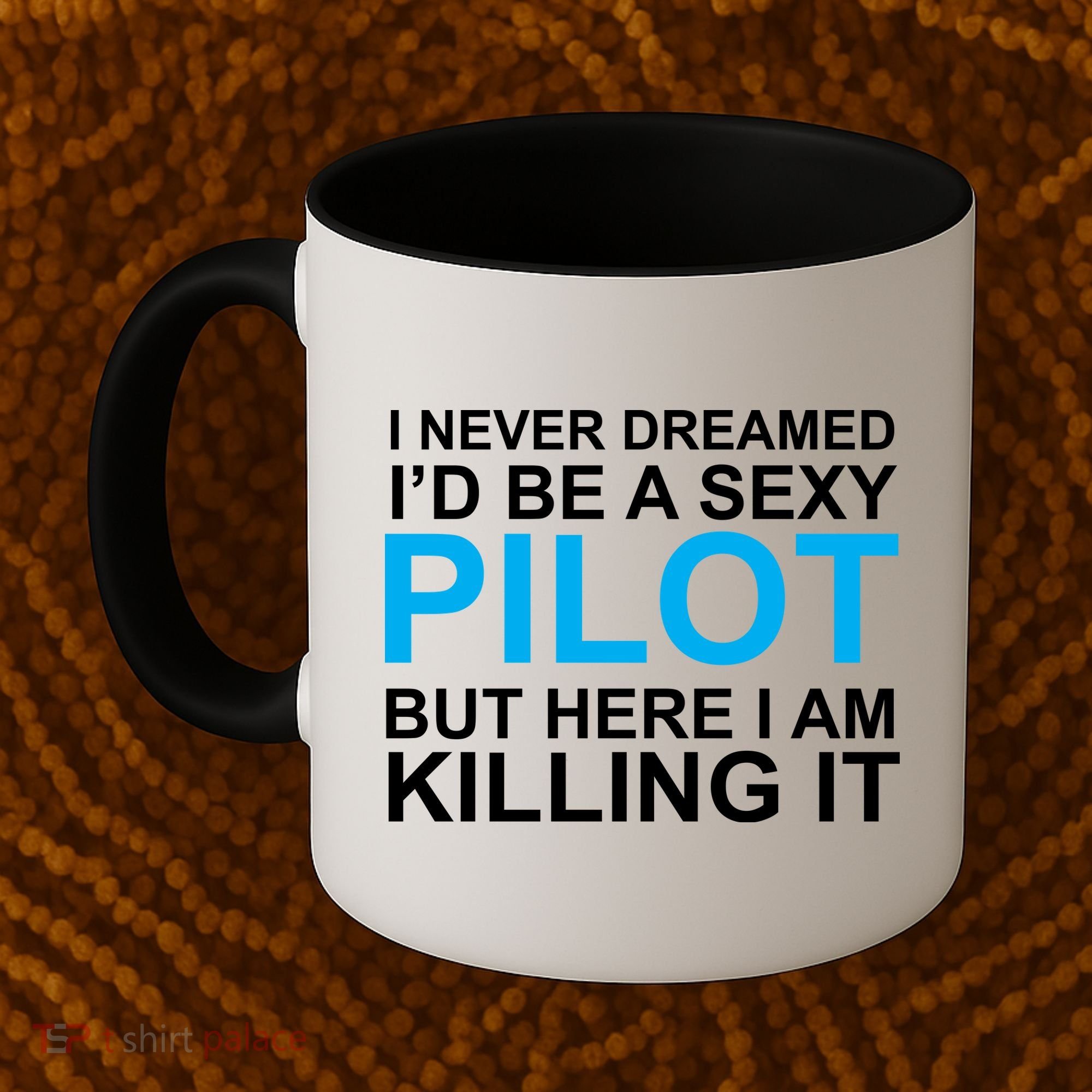 I Never Dreamed I'd Be A Sexy Pilot Coffee Mug
