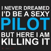 I Never Dreamed I'd Be A Sexy Pilot Tumbler thumb 3
