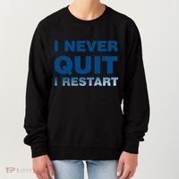 I Never Quit I Restart Gamer Women's Sweatshirt thumb 0