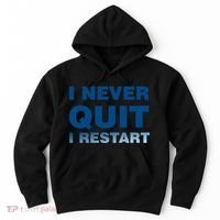 I Never Quit I Restart Gamer Hoodie thumb 0