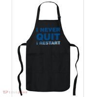 I Never Quit I Restart Gamer Apron thumb 0