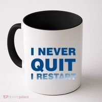 I Never Quit I Restart Gamer Coffee Mug thumb 0
