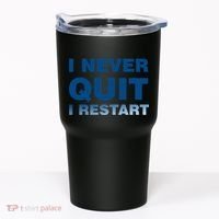 I Never Quit I Restart Gamer Tumbler thumb 0