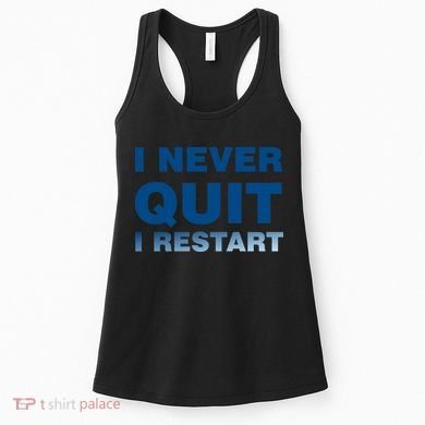 I Never Quit I Restart Gamer Women's Tank Top