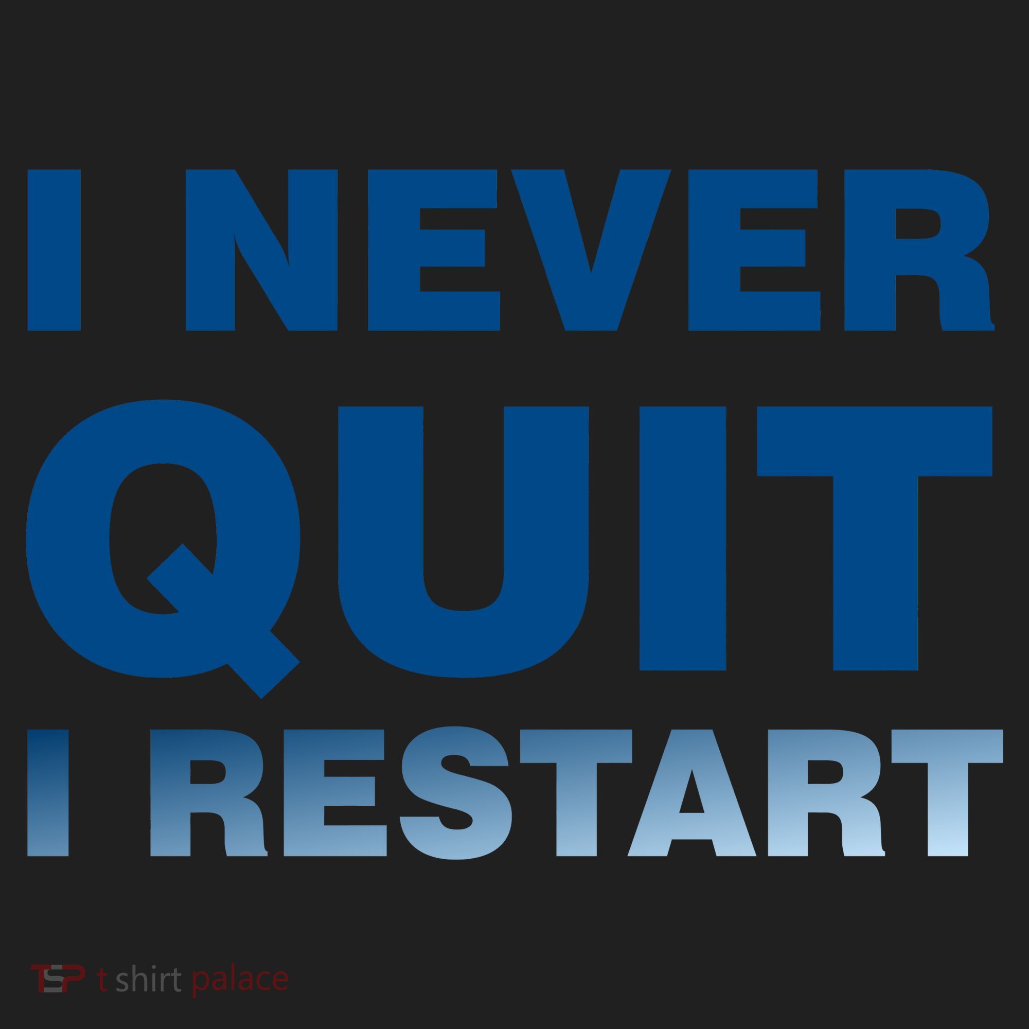 I Never Quit I Restart Gamer Hat
