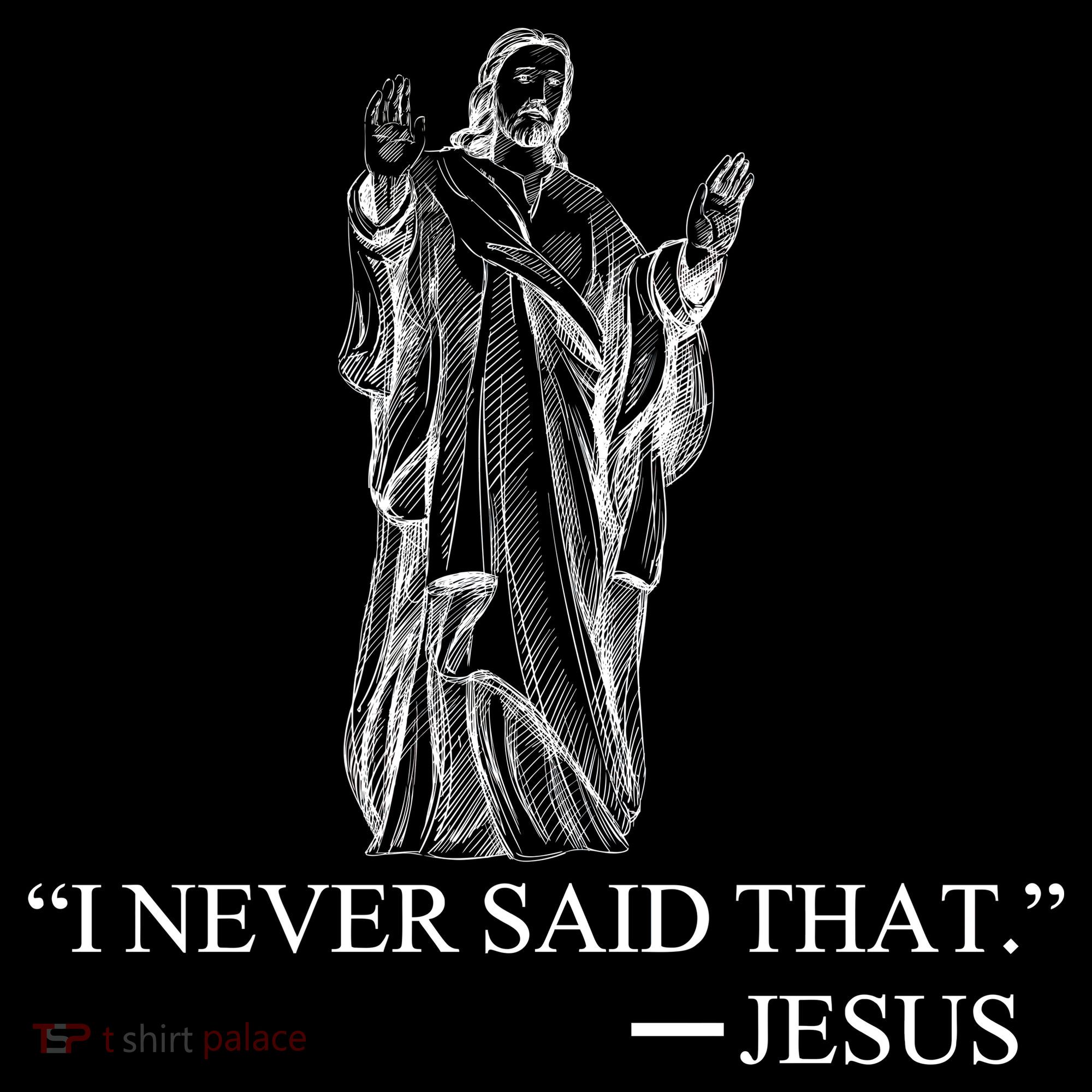 I Never Said That - Jesus Christ Doggie Tank