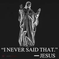 I Never Said That - Jesus Christ Women's Hoodie thumb 2