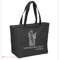 I Never Said That - Jesus Christ Tote Bag thumb 2