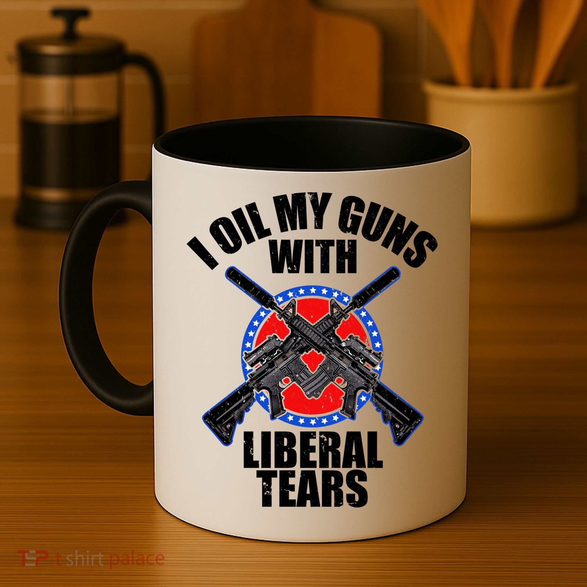 I Oil My Guns With Liberal tears Coffee Mug