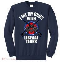 I Oil My Guns With Liberal tears Sweatshirt thumb 0