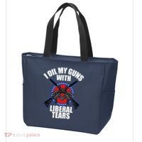 I Oil My Guns With Liberal tears Tote Bag thumb 3
