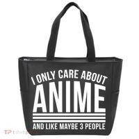 I Only Care About Anime And Like Maybe 3 People Tote Bag thumb 0