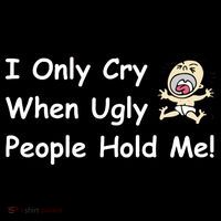 I Only Cry When Ugly People Hold Me Bucket Hat thumb 4
