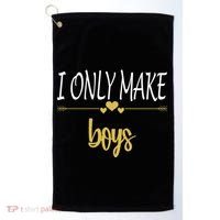 I Only Make Boys Golf Towel thumb 0