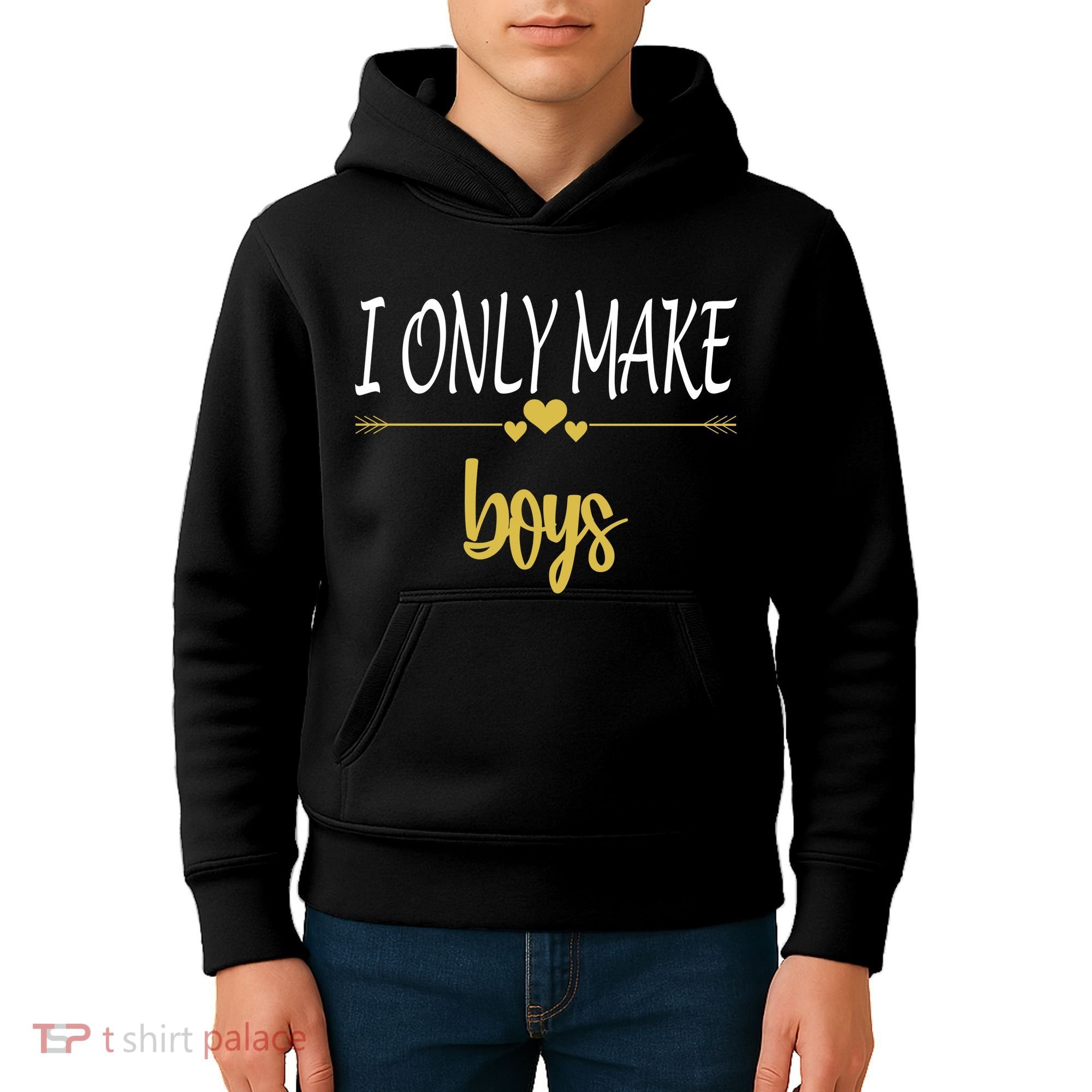 I Only Make Boys Kids Hoodie
