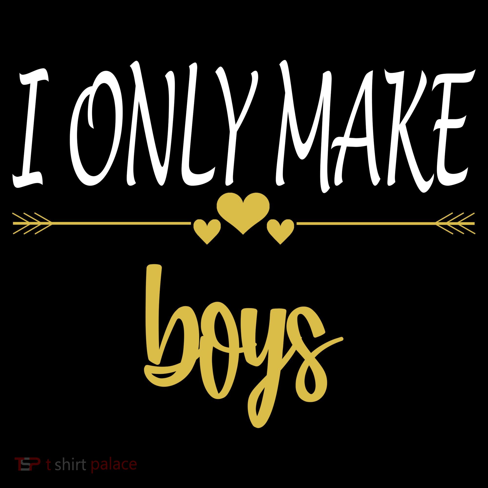 I Only Make Boys Kids Hoodie