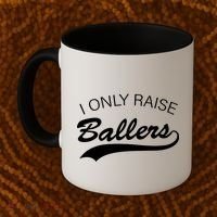 I Only Raise Ballers Coffee Mug thumb 2