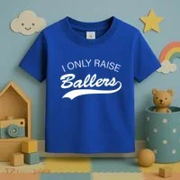 I Only Raise Ballers Toddler T-Shirt thumb 3