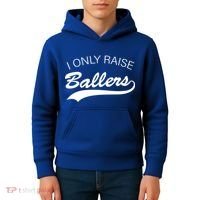 I Only Raise Ballers Kids Hoodie thumb 4