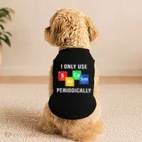I Only Use Sarcasm Periodically Doggie Tank thumb 2