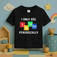 I Only Use Sarcasm Periodically Toddler T-Shirt thumb 3
